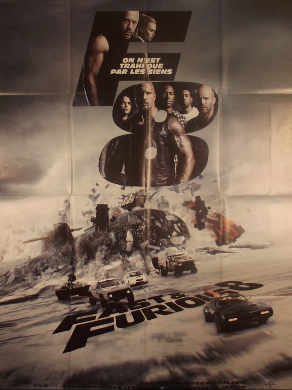 Affiche du film FAST AND FURIOUS 8