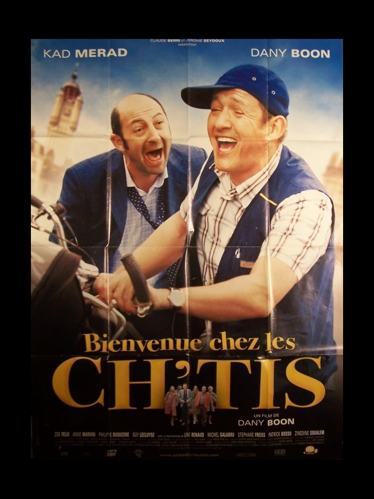 Affiche du film BIENVENUE CHEZ LES CH'TIS - CINEMAFFICHE