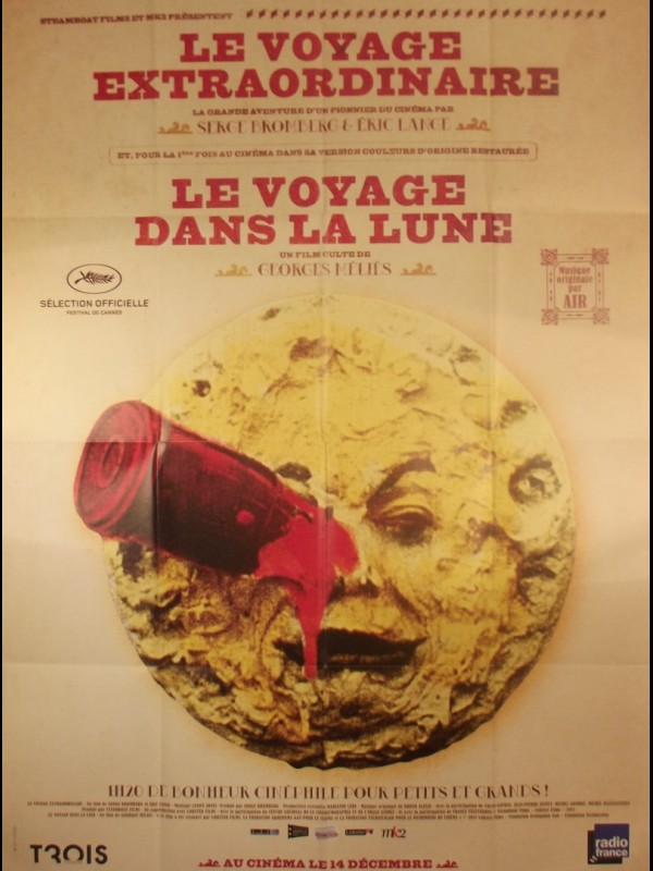 Affiche du film LE VOYAGE EXTRAORDINAIRE - LE VOYAGE DANS LA LUNE
