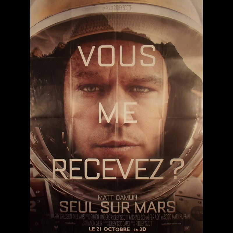 Affiche du film SEUL SUR MARS Titre original THE MARTIAN CINEMAFFICHE