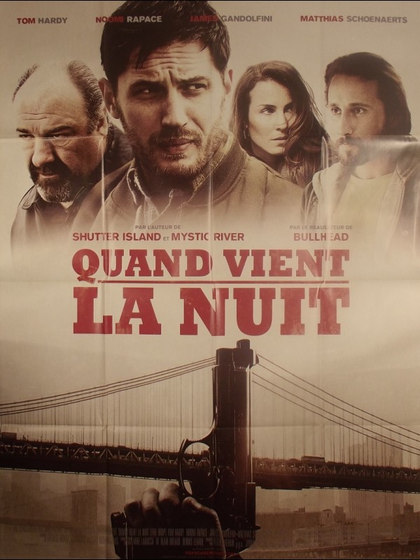 Affiche du film QUAND VIENT LA NUIT - Titre original : THE DROP