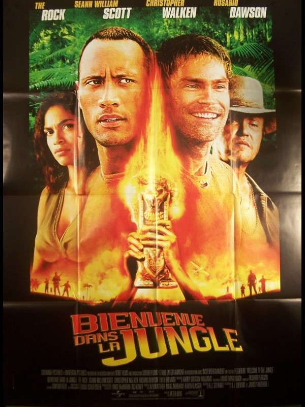 Affiche du film BIENVENUE DANS LA JUNGLE