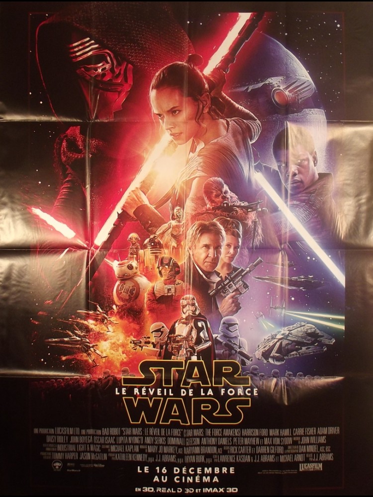 Star Wars Le Réveil De La Force Date De Sortie Affiche du film STAR WARS - LE REVEIL DE LA FORCE - - Titre original