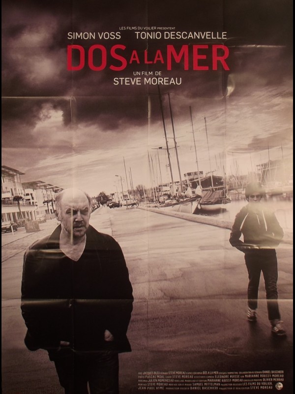 Affiche du film DOS A LA MER