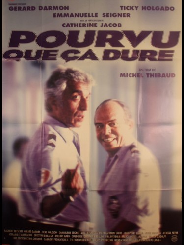 Affiche du film POURVU QUE CA DURE