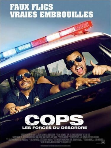 Affiche du film COPS LES FORCES DU DESORDRE