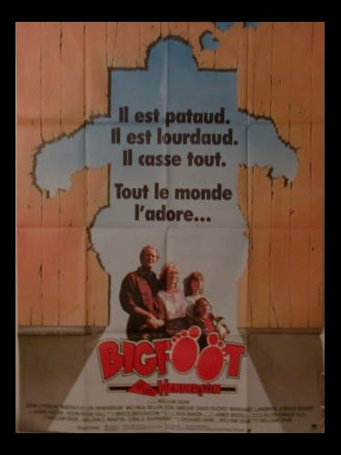 Affiche du film BIGFOOT ET LES HENDERSON - HARRY AND THE HENDERSONS