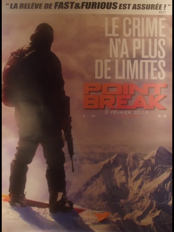 Affiche du film POINT BREAK - le crime n'a plus de limite -