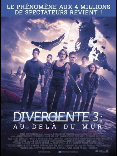 Affiche du film DIVERGENTE 3 - AU DELA DU MUR