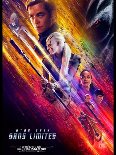 Affiche du film STAR TREK SANS LIMITES - Titre original : STAR TREK BEYOND