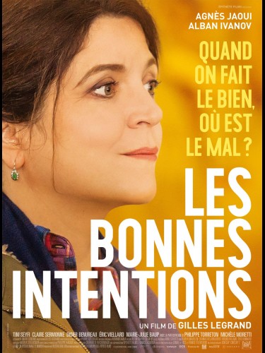 Affiche du film LES BONNES INTENTIONS