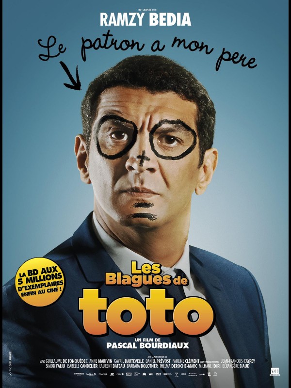 Affiche du film LES BLAGUES DE TOTO