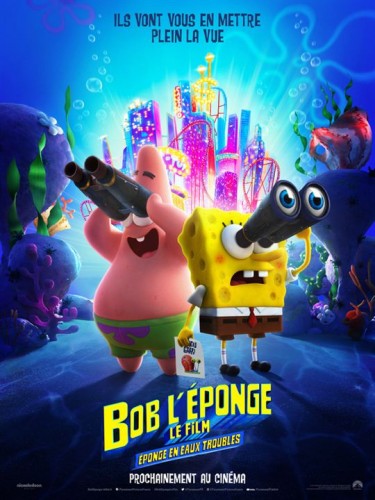 Affiche du film BOB L'EPONGE - EPONGE EN EAUX TROUBLES -