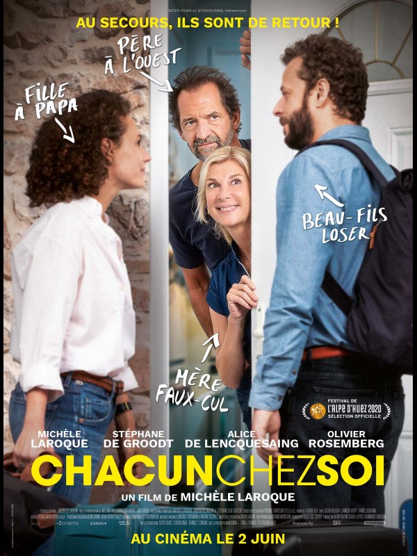 Affiche du film CHACUN CHEZ SOI