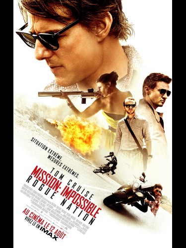 Affiche du film MISSION IMPOSSIBLE - ROGUE NATION -