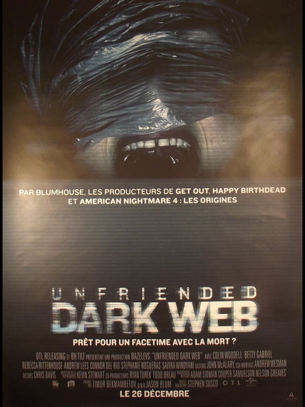 Affiche du film UNFRIENDED DARK WEB