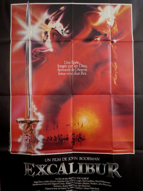 Affiche du film EXCALIBUR