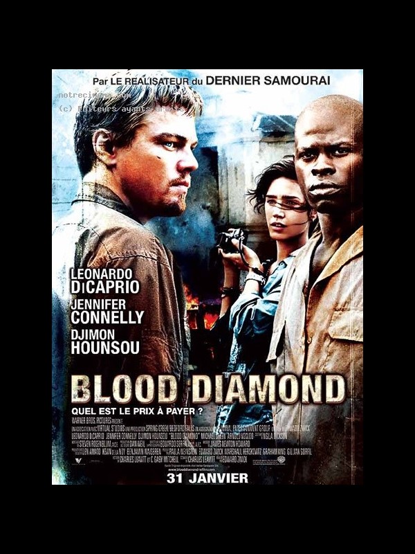 Affiche du film BLOOD DIAMOND - BLOOD DIAMOND