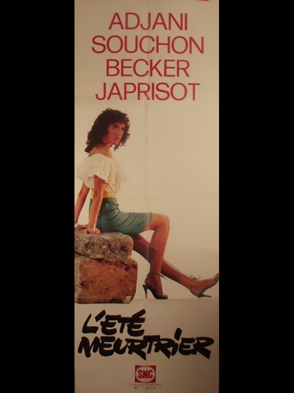 Affiche du film L'ÉTÉ MEURTRIER - ISABELLE ADJANI