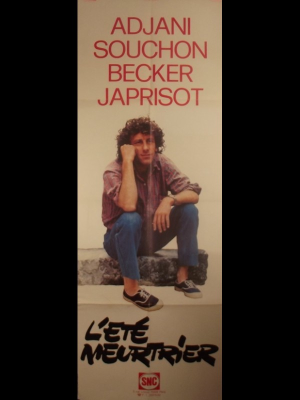 Affiche du film L'ÉTÉ MEUTRIER -ALAIN SOUCHON