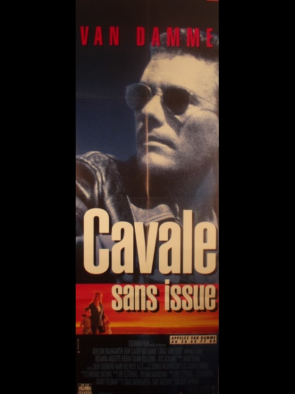 Affiche du film CAVALE SANS ISSUE - Titre original : NOWHERE TO RUN