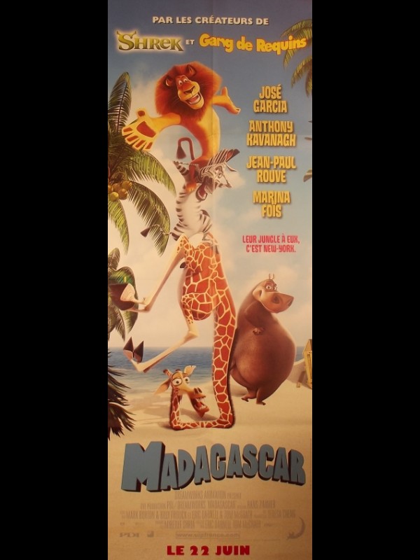 Affiche du film MADAGASCAR