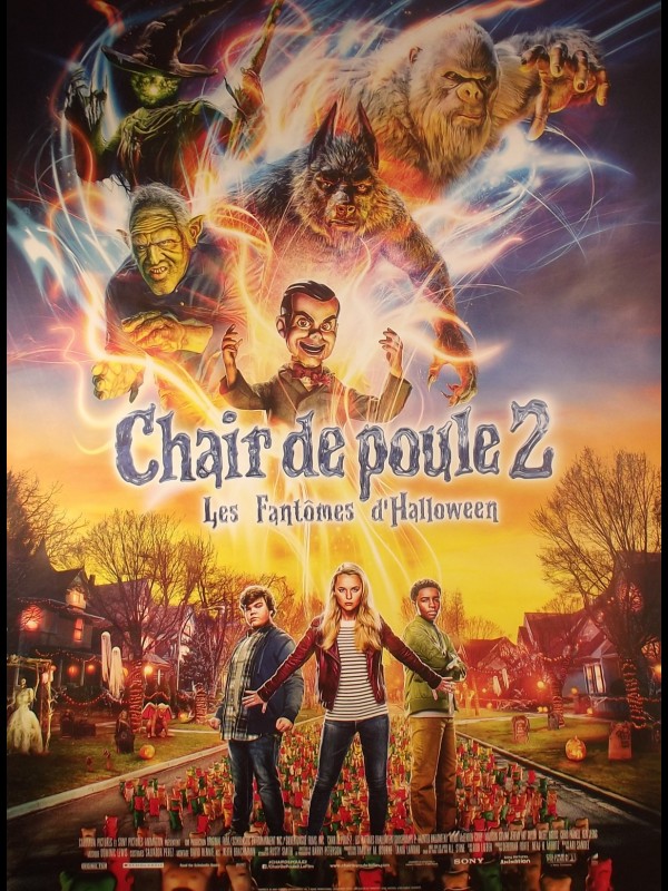 Affiche du film CHAIR DE POULE 2 - LES FANTOMES D'HALLOWEEN