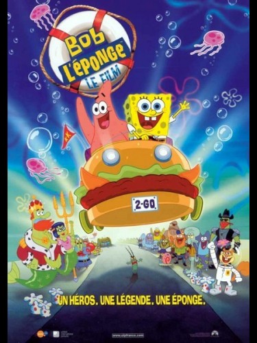 Affiche du film BOB L'EPONGE - SPONGEBOB SQUAREPANTS MOVIE (THE)