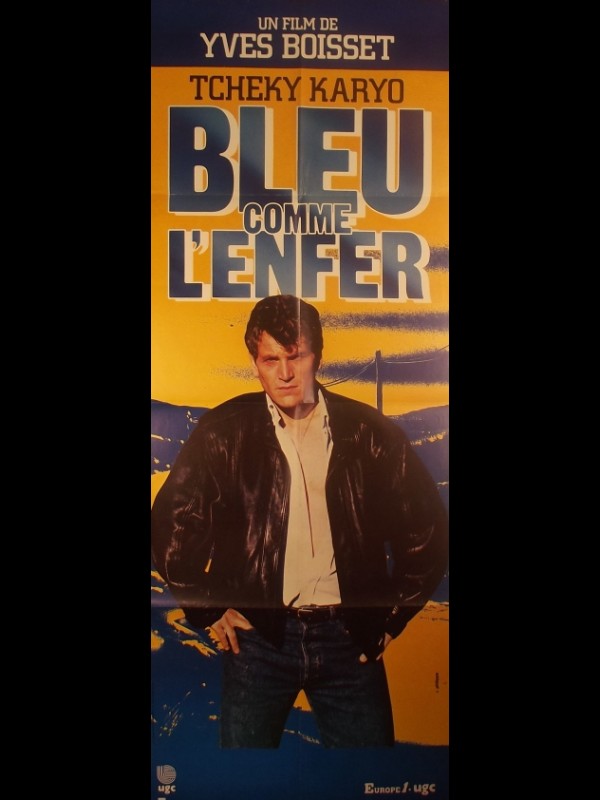 Affiche du film BLEU COMME L'ENFER