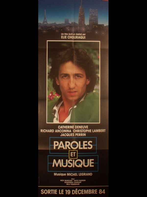 Affiche du film PAROLES ET MUSIQUE