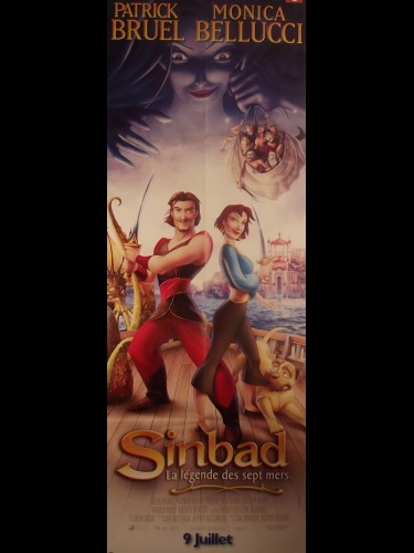 Affiche du film SINBAD - LA LEGENDE DES SEPT MERS