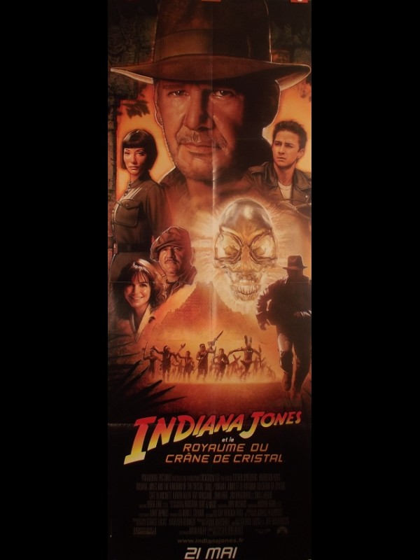 Affiche du film INDIANA JONES ET LE ROYAUME DU CRANE DE CRISTAL