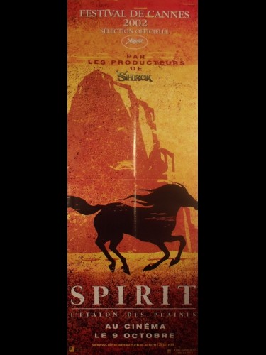 Affiche du film SPIRIT L'ETALON DES PLAINES - Titre original : SPIRIT STALLION OF THE CIMARRON