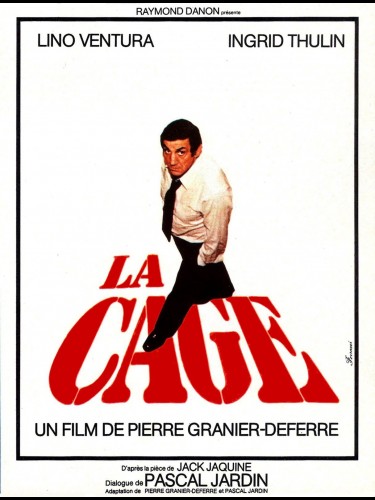 Affiche du film LA CAGE