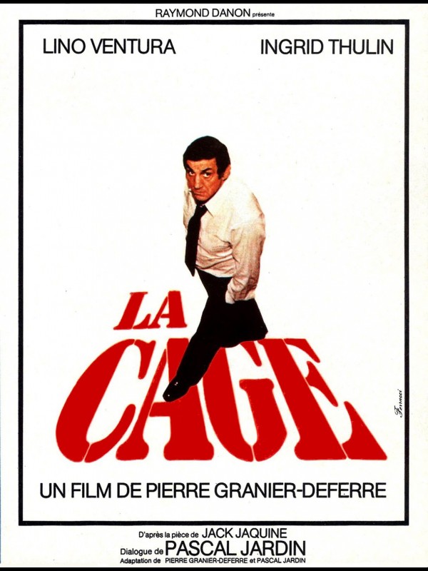 Affiche du film LA CAGE