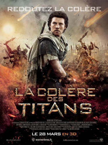 Affiche du film LA COLERE DES TITANS - Titre original : WRATH OF THE TITANS