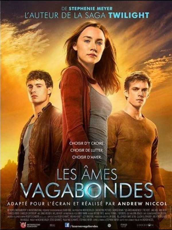 Affiche du film LES AMES VAGABONDES - Titre original : THE HOST