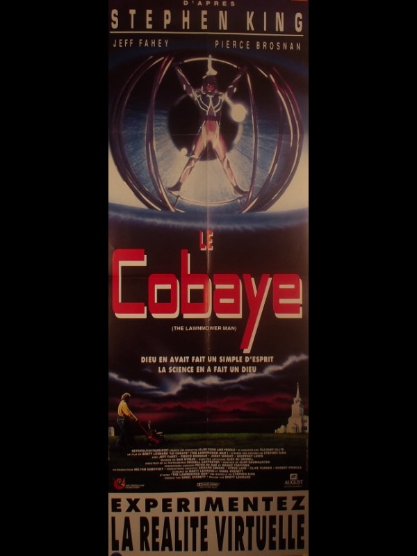 Affiche du film LE COBAYE - Titre original : THE LAWNMOWER MAN