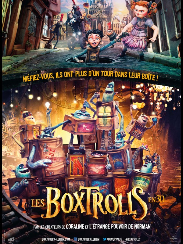 Affiche du film LES BOXTROLLS