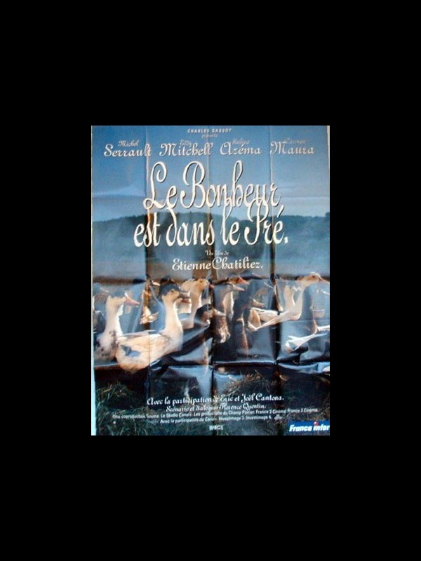 Affiche du film BONHEUR EST DANS LE PRE (LE)