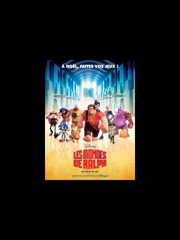 Affiche du film LES MONDES DE RALPH- Titre original: WRECK-IT RALPH