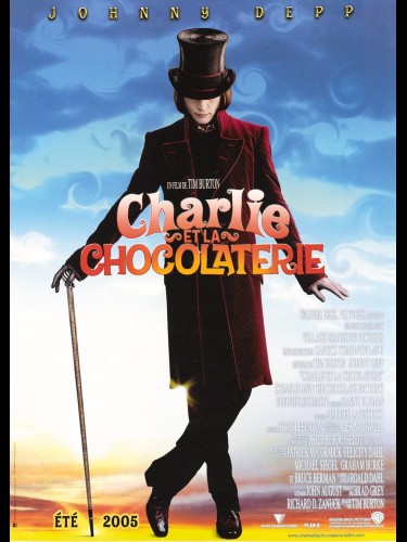 Affiche du film CHARLIE ET LA CHOCOLATERIE