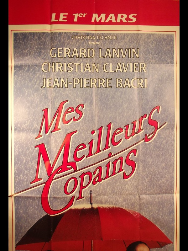 Affiche du film MES MEILLEURS COPAINS - VISUEL B -