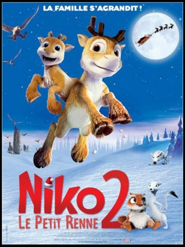 Affiche du film NIKO LE PETIT RENNE 2