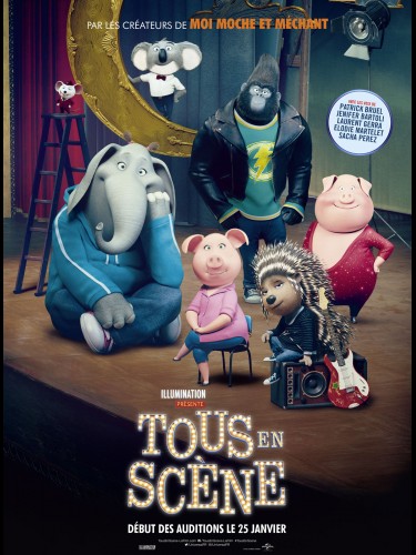 Affiche du film TOUS EN SCENE