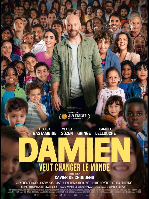 Affiche du film DAMIEN VEUT CHANGER LE MONDE