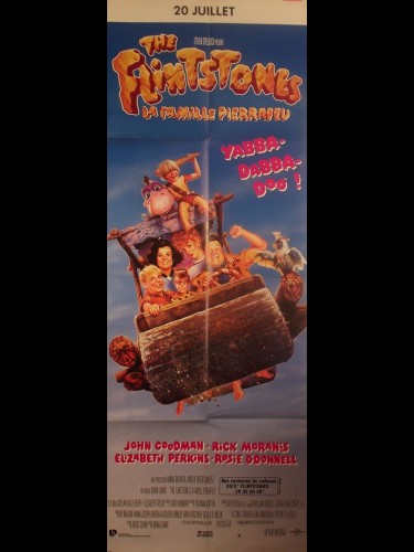 Affiche du film THE FLINTSTONE - LA FAMILLE PIERRAFEU