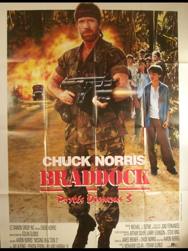 Affiche du film BRADDOCK -PORTÉS DISPARUS 3- - BRADDOCK: MISSING IN ACTION III