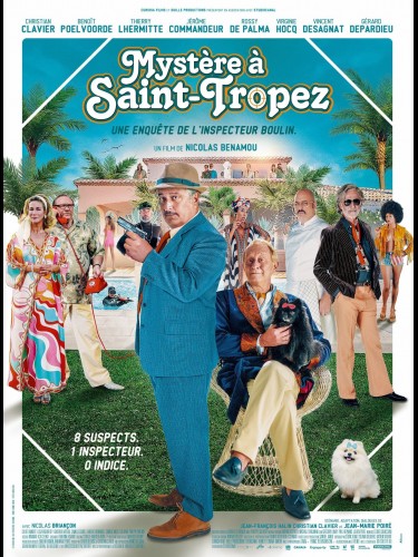 Affiche du film MYSTERE A SAINT TROPEZ