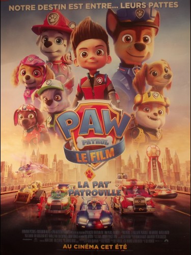 Affiche du film PAW PATROL - LA PAT'PATROUILLE